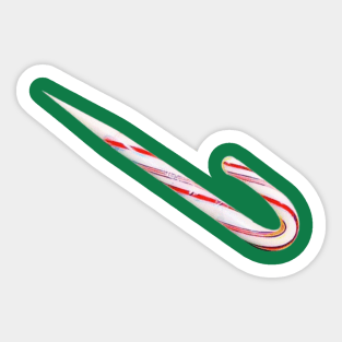 Candy Cane Shank Sticker